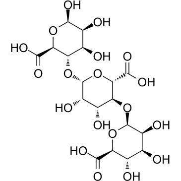 D-甘露糖醛酸三糖结构式