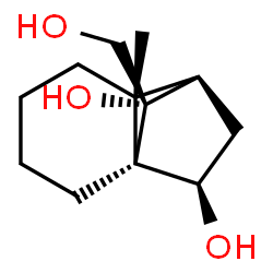 1,3a-Methano-3aH-indene-3,8-diol, octahydro-8-(hydroxymethyl)-7a-methyl-, (1R,3R,3aR,7aR,8R)-rel- (9CI)结构式