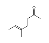 5,6-dimethylhept-5-en-2-one Structure
