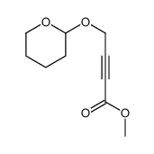 Methyl 4-(tetrahydro-2H-pyran-2-yloxy)-2-butynoate结构式