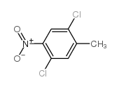 1,4-二氯-2-甲基-5-硝基苯结构式