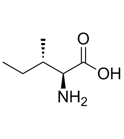 L-Isoleucine Structure