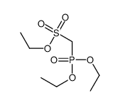 (二乙氧基磷酰基)甲磺酸乙酯结构式