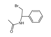 N-(2-bromo-1-phenylethyl)acetamide Structure