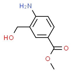 Methyl 4-amino-3-(hydroxymethyl)benzoate Structure
