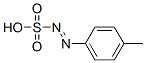 Diazenesulfonic acid, (4-methylphenyl)- (9CI)结构式