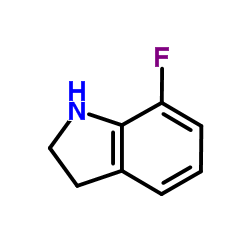 7-氟吲哚啉结构式
