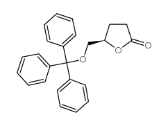 (R)-(-)-γ-三苯甲基甲氧基-γ-丁内酯结构式