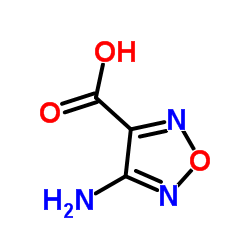 3-Aminofurazan-4-carboxylic acid Structure