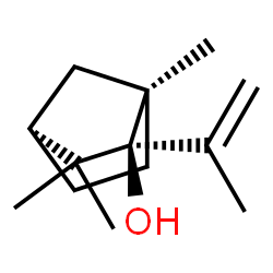 Bicyclo[2.2.1]heptan-2-ol, 1,3,3-trimethyl-2-(1-methylethenyl)-, (1R,2R,4S)- (9CI)结构式