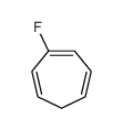 3-fluorocyclohepta-1,3,5-triene Structure