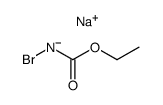 sodium salt of ethyl N-bromocarbamate Structure