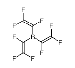 tris(1,2,2-trifluoroethenyl)borane结构式