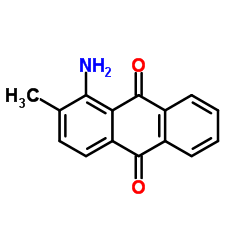 1-Amino-2-methyl-anthraquinone Structure