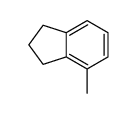 4-甲基-2,3-二氢-1H-茚结构式