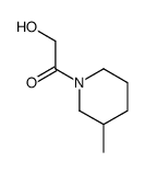 2-hydroxy-1-(3-methylpiperidin-1-yl)ethanone Structure