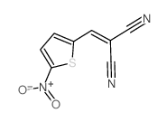 2-[(5-nitrothiophen-2-yl)methylidene]propanedinitrile Structure