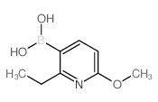 (2-Ethyl-6-methoxypyridin-3-yl)boronic acid Structure