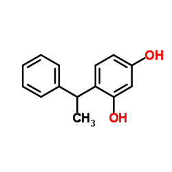 4-(1-Phenylethyl)resorcin Structure