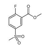 Methyl 2-Fluoro-5-(Methylsulfonyl)Benzoate Structure