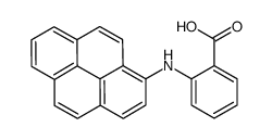 2-(pyren-1-ylamino)benzoic acid结构式