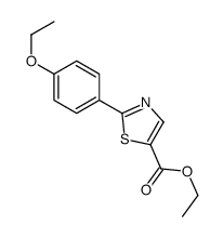ethyl 2-(4-ethoxyphenyl)-1,3-thiazole-5-carboxylate Structure