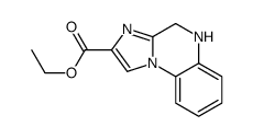 ethyl 4,5-dihydroimidazo[1,2-a]quinoxaline-2-carboxylate结构式