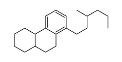 8-(3-methylhexyl)-1,2,3,4,4a,9,10,10a-octahydrophenanthrene结构式