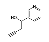 3-Pyridinemethanol, a-2-propynyl- Structure