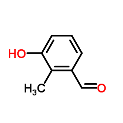 3-hydroxy-2-methylbenzaldehyde Structure