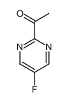 1-(5-氟嘧啶-2-基)乙酮结构式
