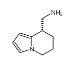 (S)-(5,6,7,8-四氢吲哚啉-8-基)甲胺结构式