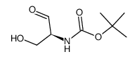 N-tert.-butyloxycarbonyl-L-serinal结构式