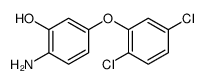 2-amino-5-(2,5-dichlorophenoxy)phenol Structure