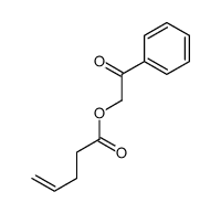 phenacyl pent-4-enoate Structure