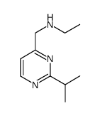 Ethyl-(2-isopropyl-pyrimidin-4-ylmethyl)-amine Structure