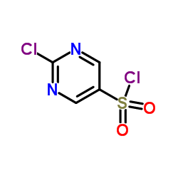 2-Chloro-5-pyrimidinesulfonyl chloride Structure