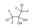 1,3-dichloro-1,1,3,3-tetrafluoropropane-2,2-diol结构式