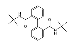 2.2'-Diphensaeure-bis-tert-butylamid结构式