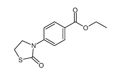 4-(2-oxo-thiazolidin-3-yl)-benzoic acid ethyl ester Structure