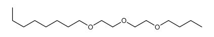 1-[2-(2-butoxyethoxy)ethoxy]octane Structure