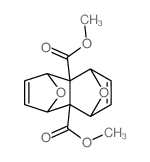 1,4,5,8-tetrahydro-1t,4t,5t,8t-diepoxido-naphthalene-4ar,8ac-dicarboxylic acid dimethyl ester结构式
