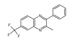 3-Phenyl-7-trifluoromethyl-2-methylquinoxaline Structure