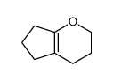 2,3,4,5,6,7-hexahydrocyclopenta[b]pyran结构式