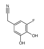 Benzeneacetonitrile,3-fluoro-4,5-dihydroxy-结构式