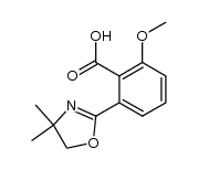 2-(4,4-dimethyl-4,5-dihydrooxazol-2-yl)-6-methoxybenzoic acid Structure