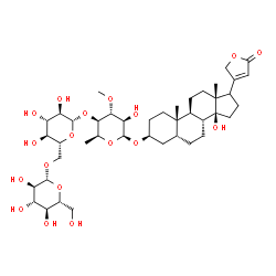 黄夹苷结构式