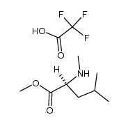 dimethylleucine trifluoroacetate结构式