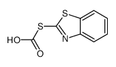 Carbonothioic acid, S-2-benzothiazolyl ester (9CI) Structure