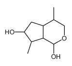 4,7-dimethyl-1,3,4,4a,5,6,7,7a-octahydrocyclopenta[c]pyran-1,6-diol Structure